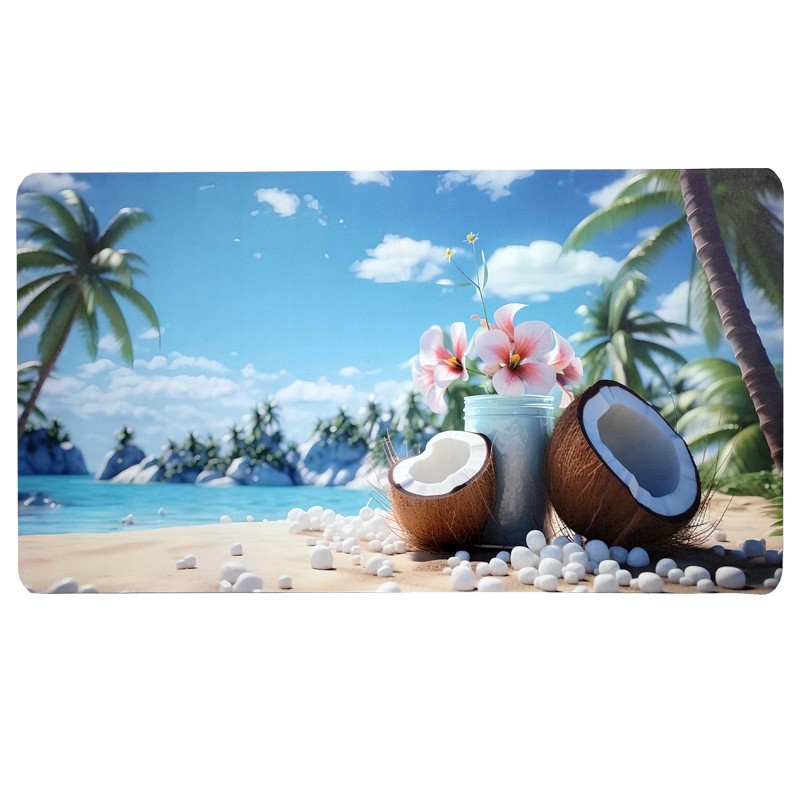 定制橡膠+皮革鼠標(biāo)墊廣告電競(jìng)游戲墊辦公寫(xiě)字桌墊杯墊地墊來(lái)圖定制