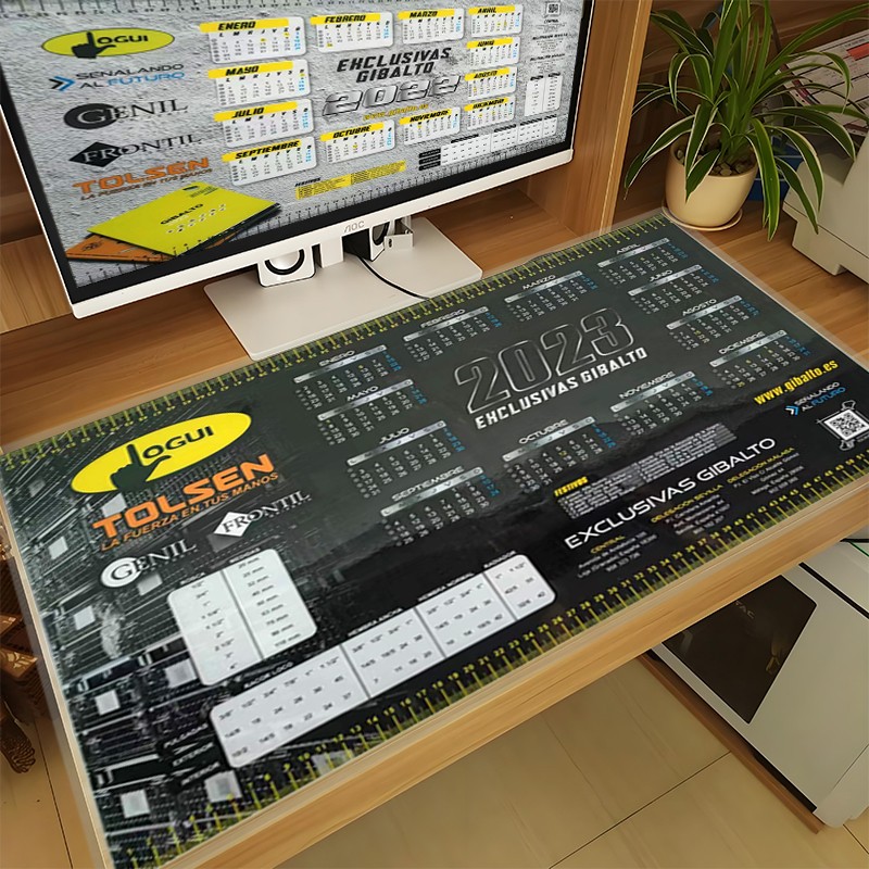 透明PVC桌墊真的絕了！醫(yī)用級質(zhì)感 日歷功能，誰用誰知道？